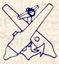 Crossed cannons