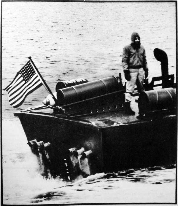 Figure 9-Mark 2 Smoke Screen Generator Mounted for Use