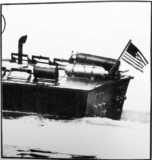 Figure 11-Mark 2 and Mark 6 Smoke Screen Generators Installed for Use