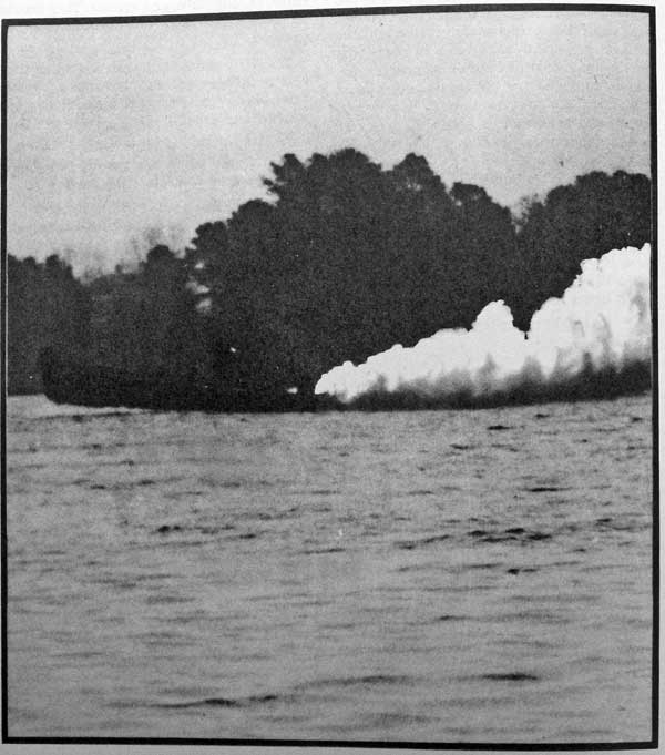 Figure 20-Smoke from Smoke Screen Generator Mark 3