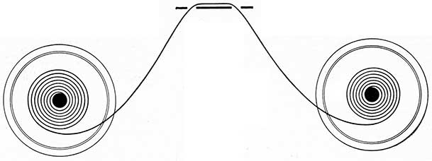 drawing of ribbon