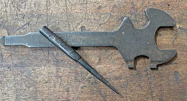 30 cal wrench on the bench