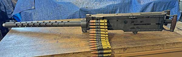 gun on workbench