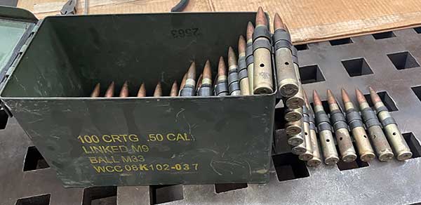 linked cartridges in can
