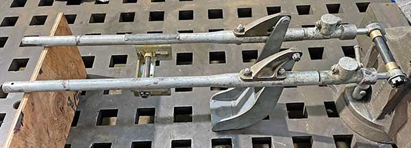 mount on bench with yoke