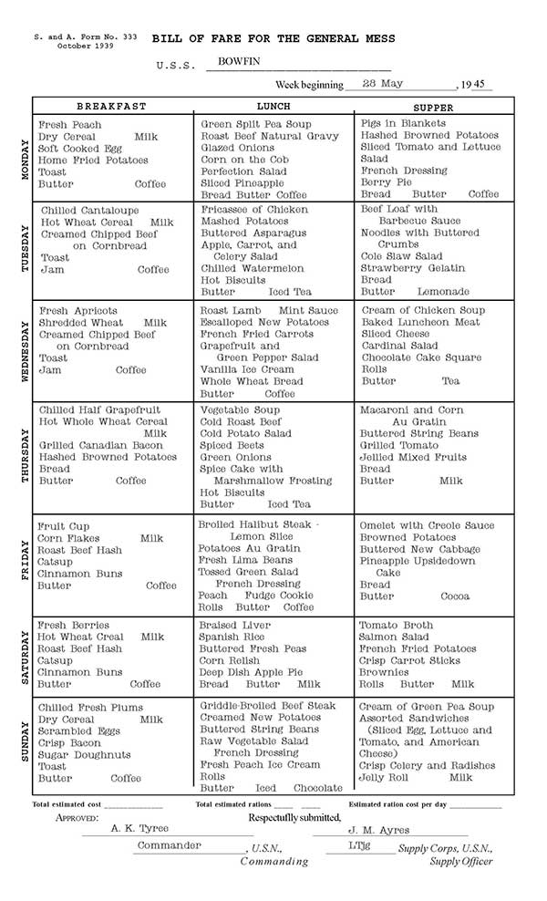 copy of menu